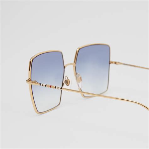 burberry gold frames|eyeglasses burberry glasses on face.